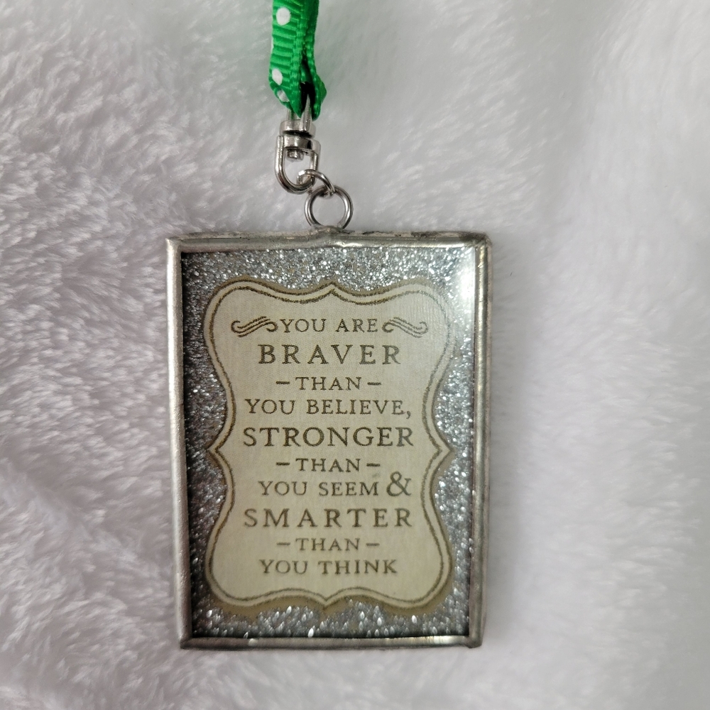 "You are Braver" Bookmark - Picture 2 of 4